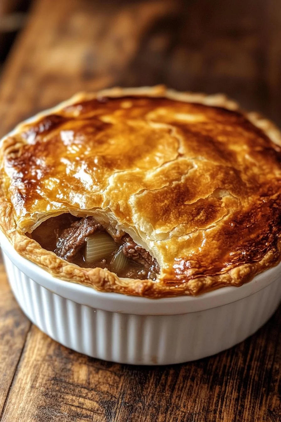 Torta di Manzo e Cipolle