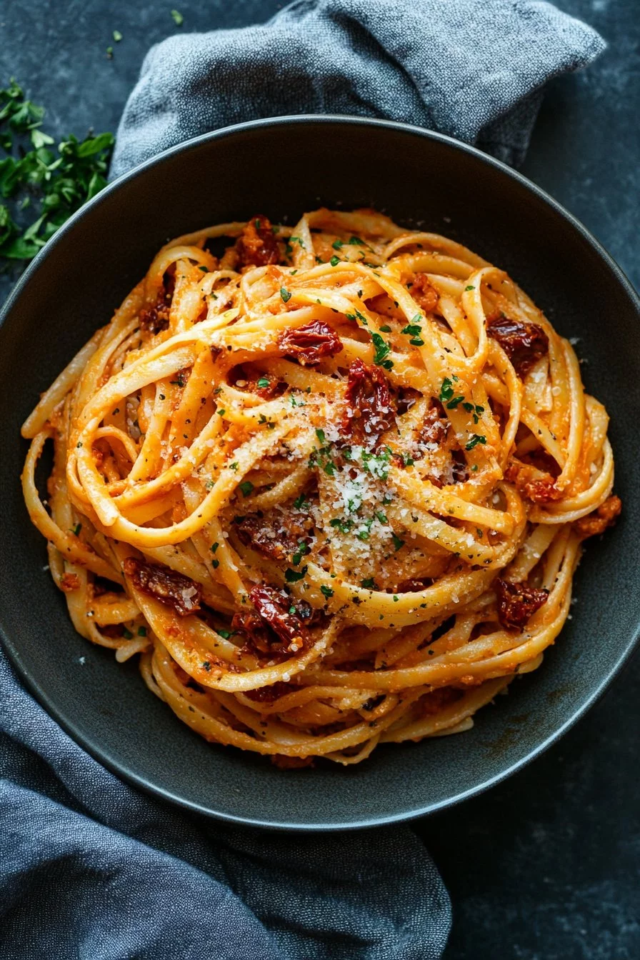 Pasta ai pomodori secchi al sole
