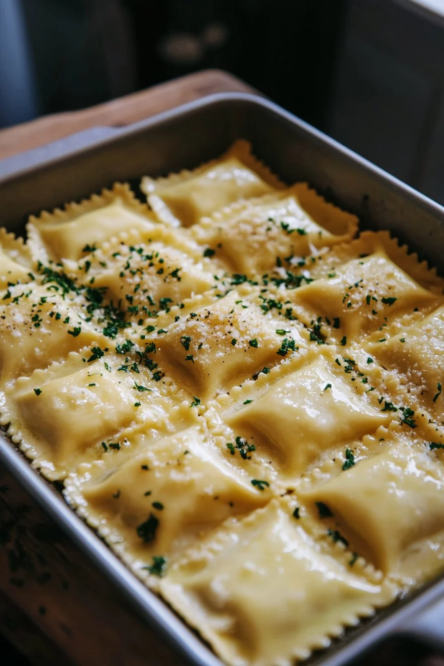 Salsa cremosa per ravioli fatti in casa