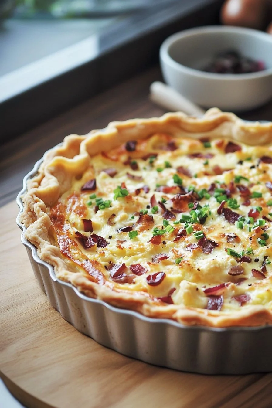Quiche di Cavolfiore e Cipolla Rossa