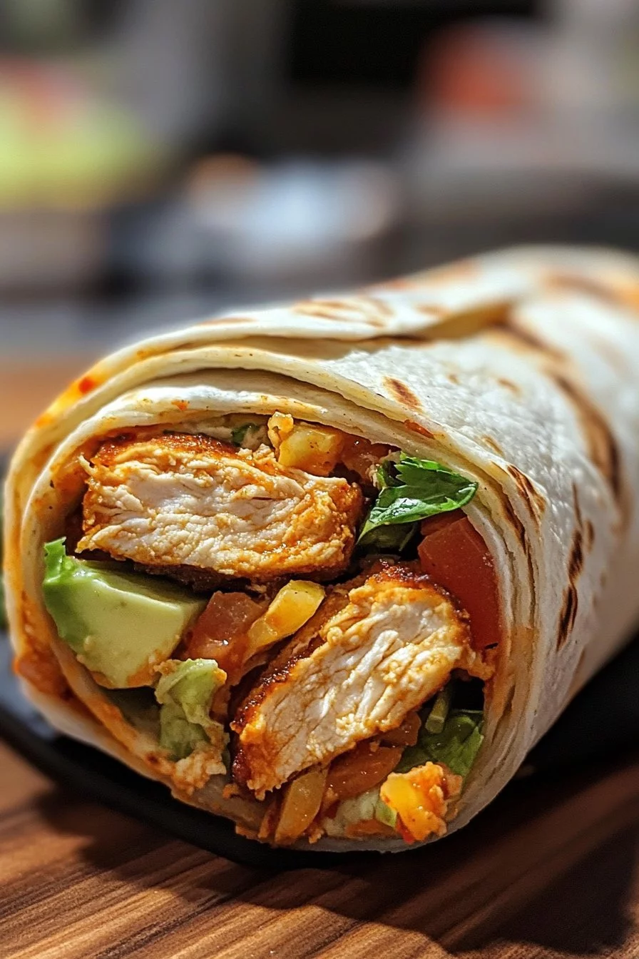 Wrap di Pollo Piccante