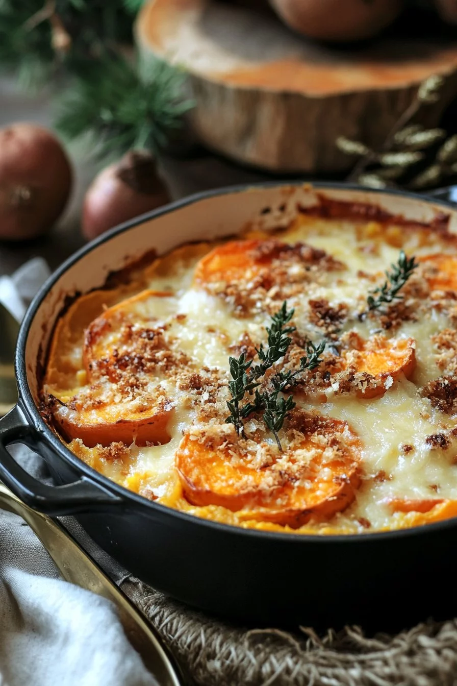 Gratin di Patate Dolci