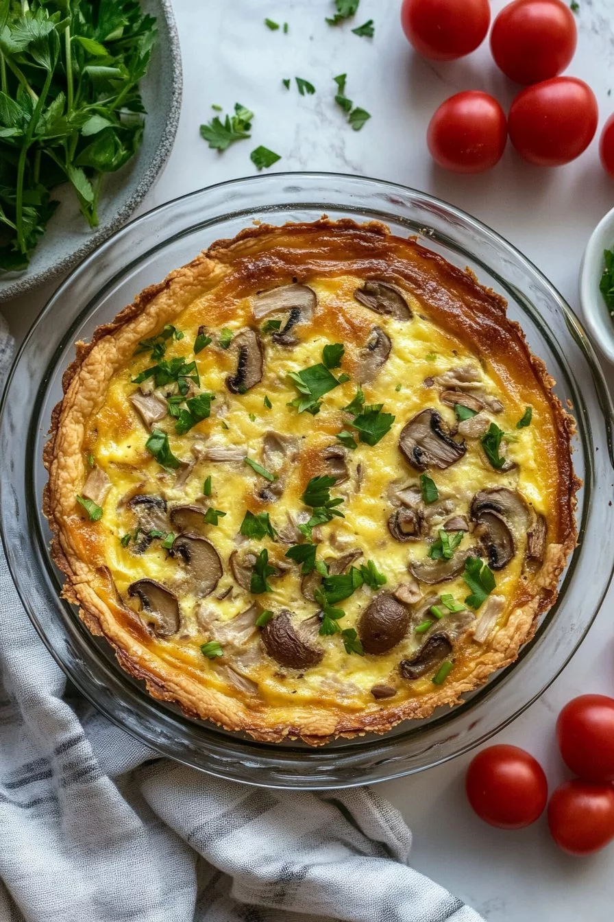 Torta di riso e tonno senza crosta