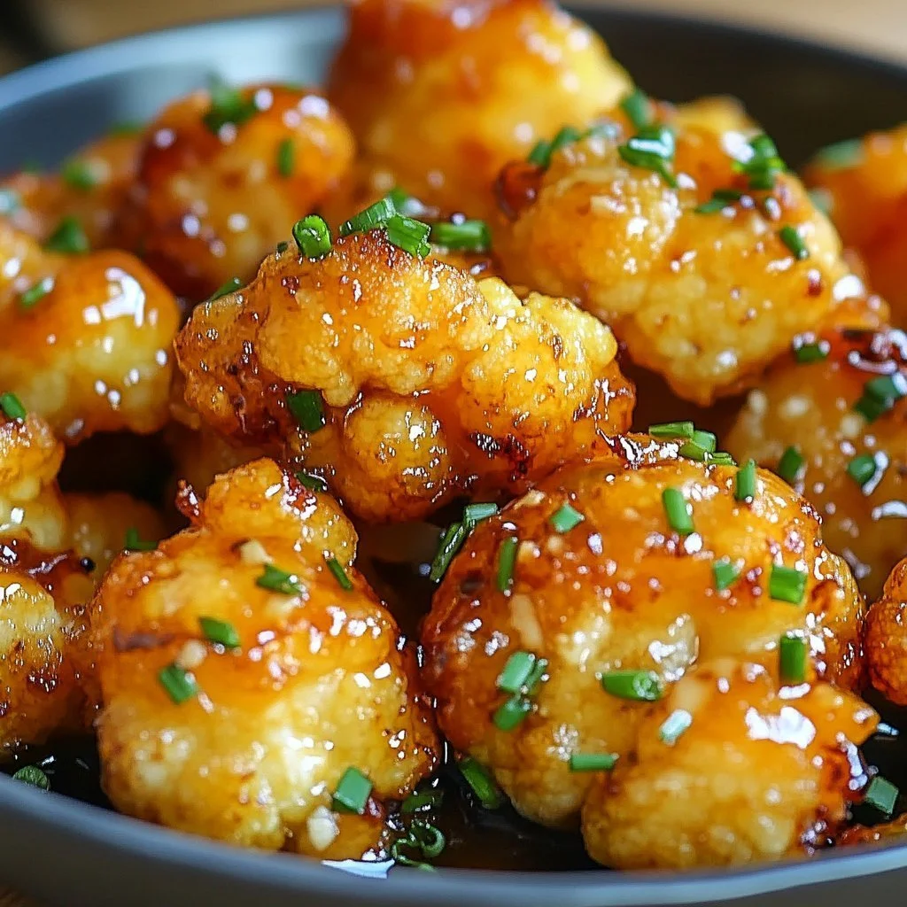 Cauliflower Piccante con Aglio e Miele, un piatto gustoso e piccante di cavolfiore