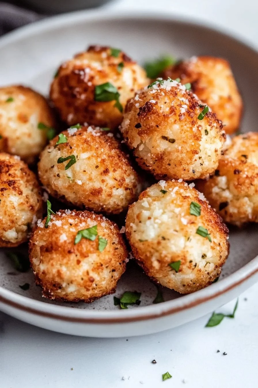 Polpette di Cavolfiore al Forno con Parmesan