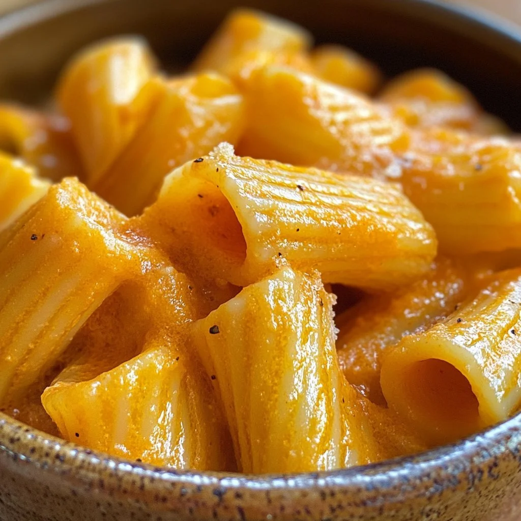 Pasta ai pomodori secchi al sole servita in un piatto