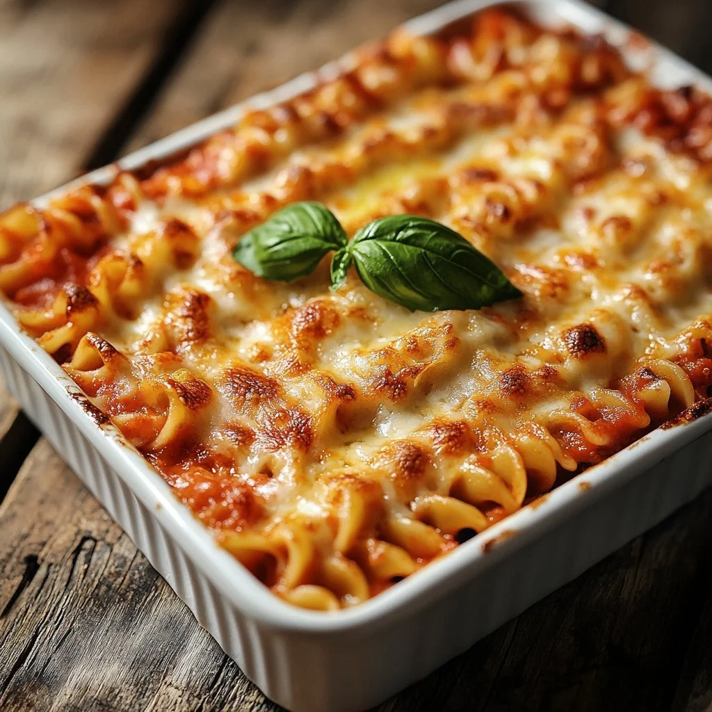 Pasta alla Sorrentina con pomodoro e mozzarella