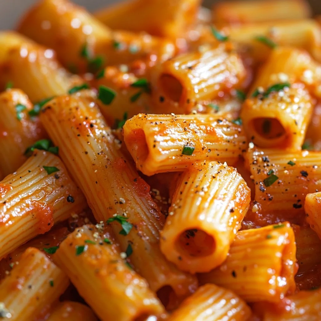 Ricetta della Pasta Gigi Hadid con ingredienti freschi e saporiti.
