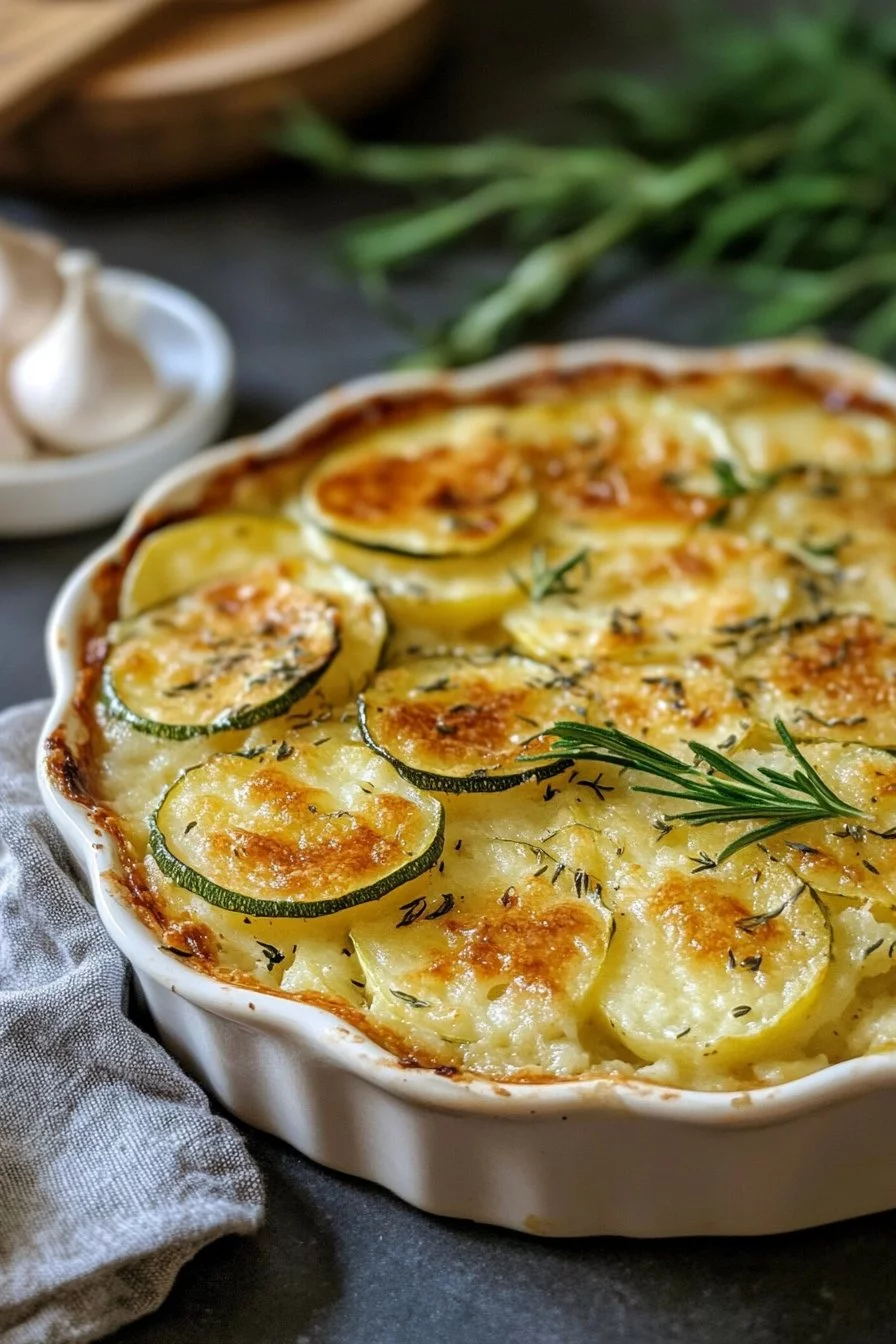 Gratin di Patate e Zucchine