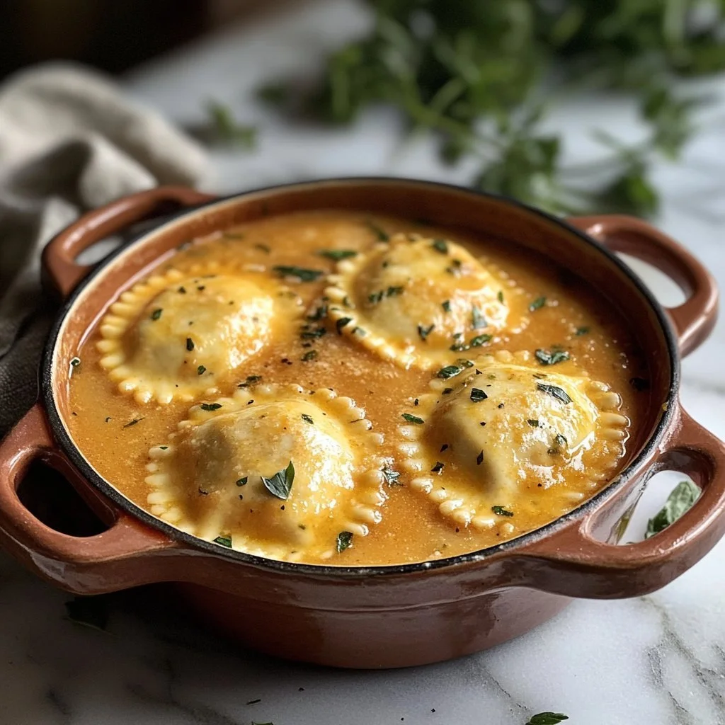 Ricetta salsa per ravioli fatta in casa con ingredienti freschi e saporiti.