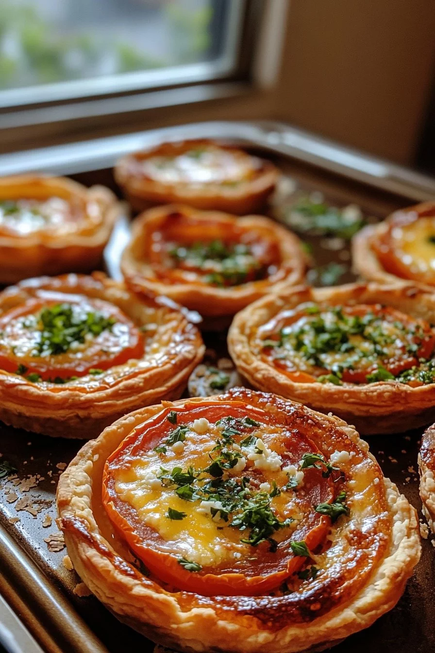 Tartelletta di Chorizo, Pomodoro e Formaggio di Capra