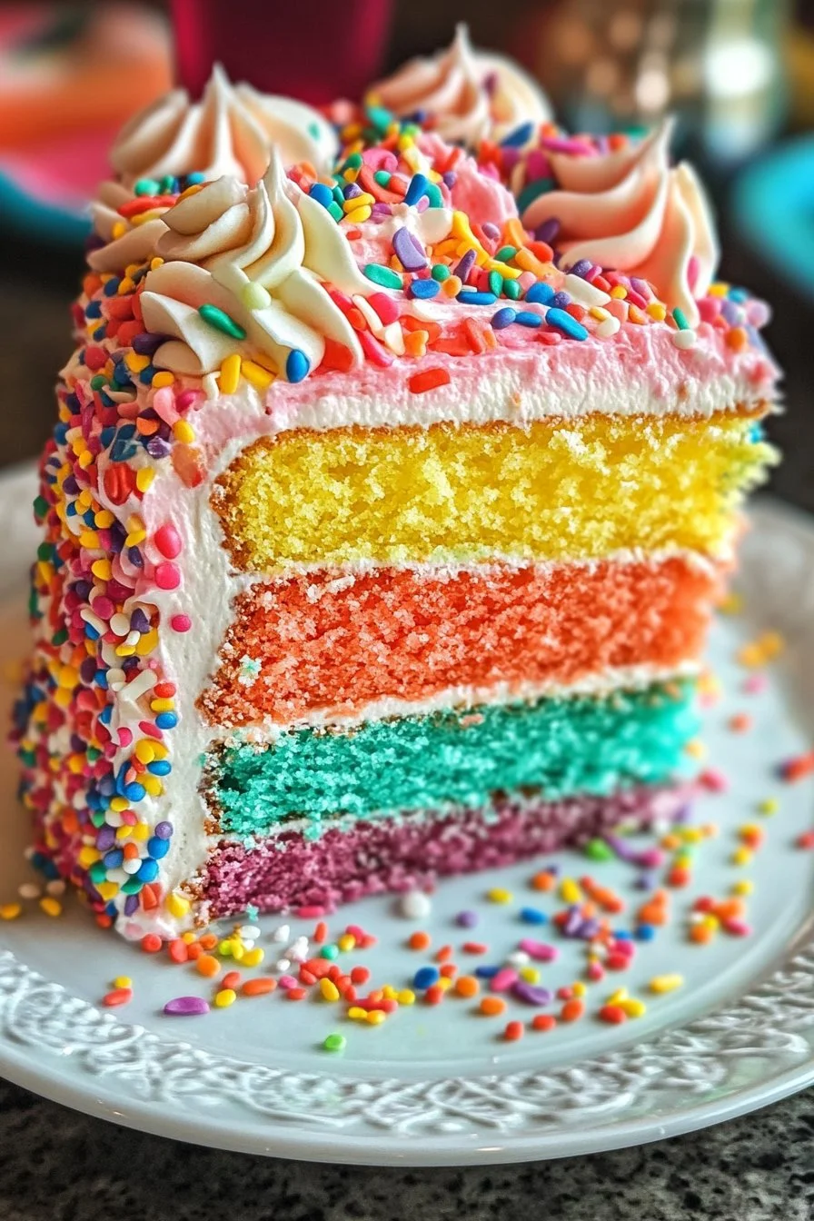Torta Decorata Colorata