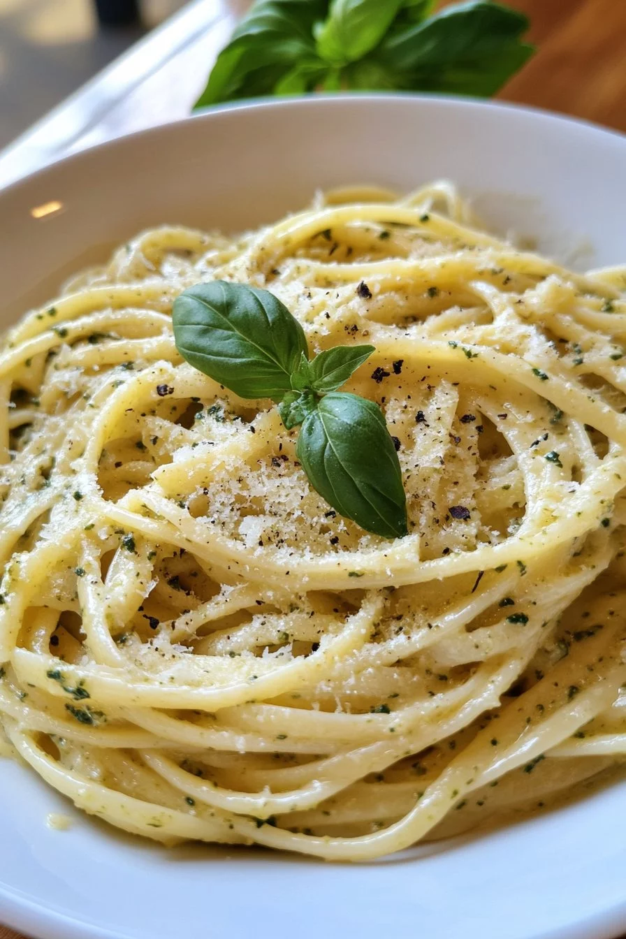 Pasta Crema e Pesto