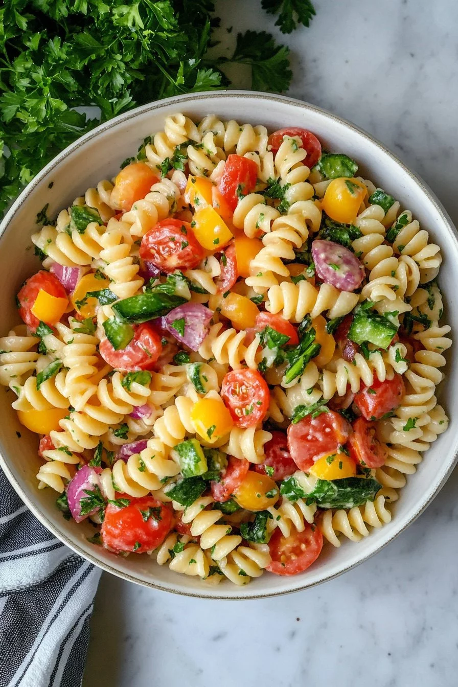 Insalata di pasta amish classica
