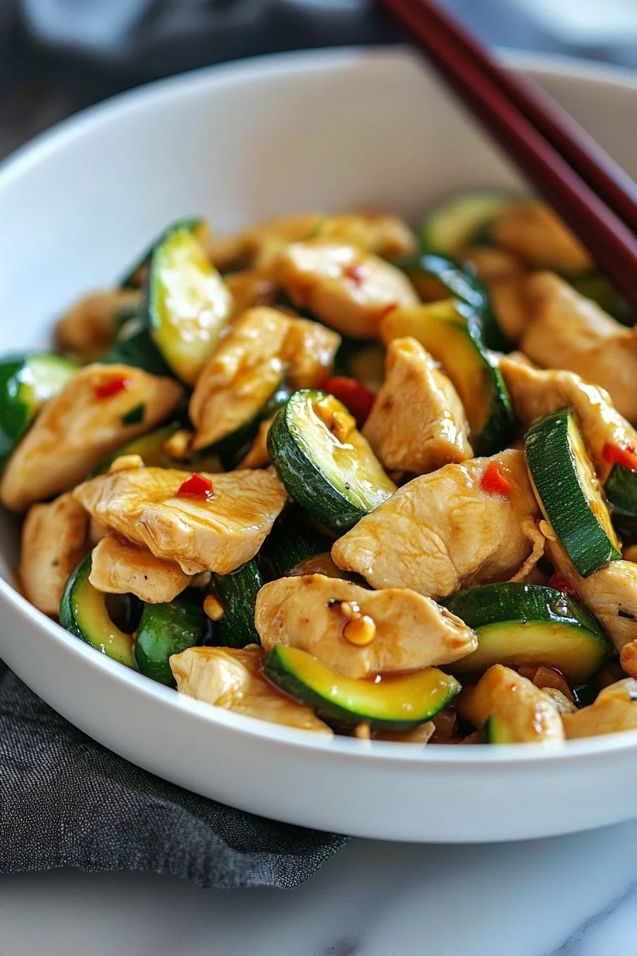 Saltimbocca di pollo con zucchine
