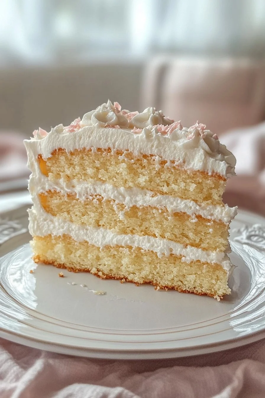 Torta alla vaniglia