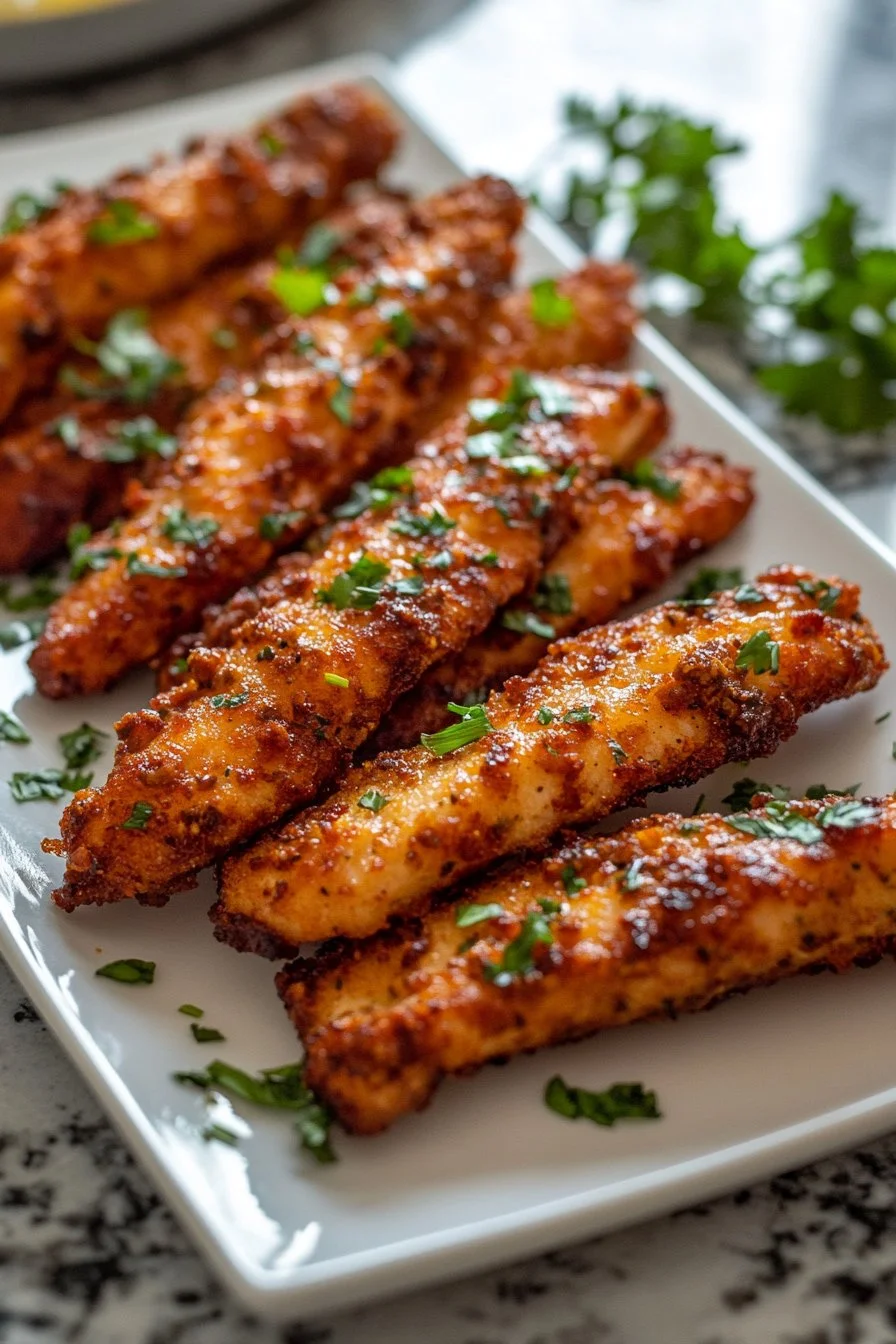 Striscioline di pollo al chorizo