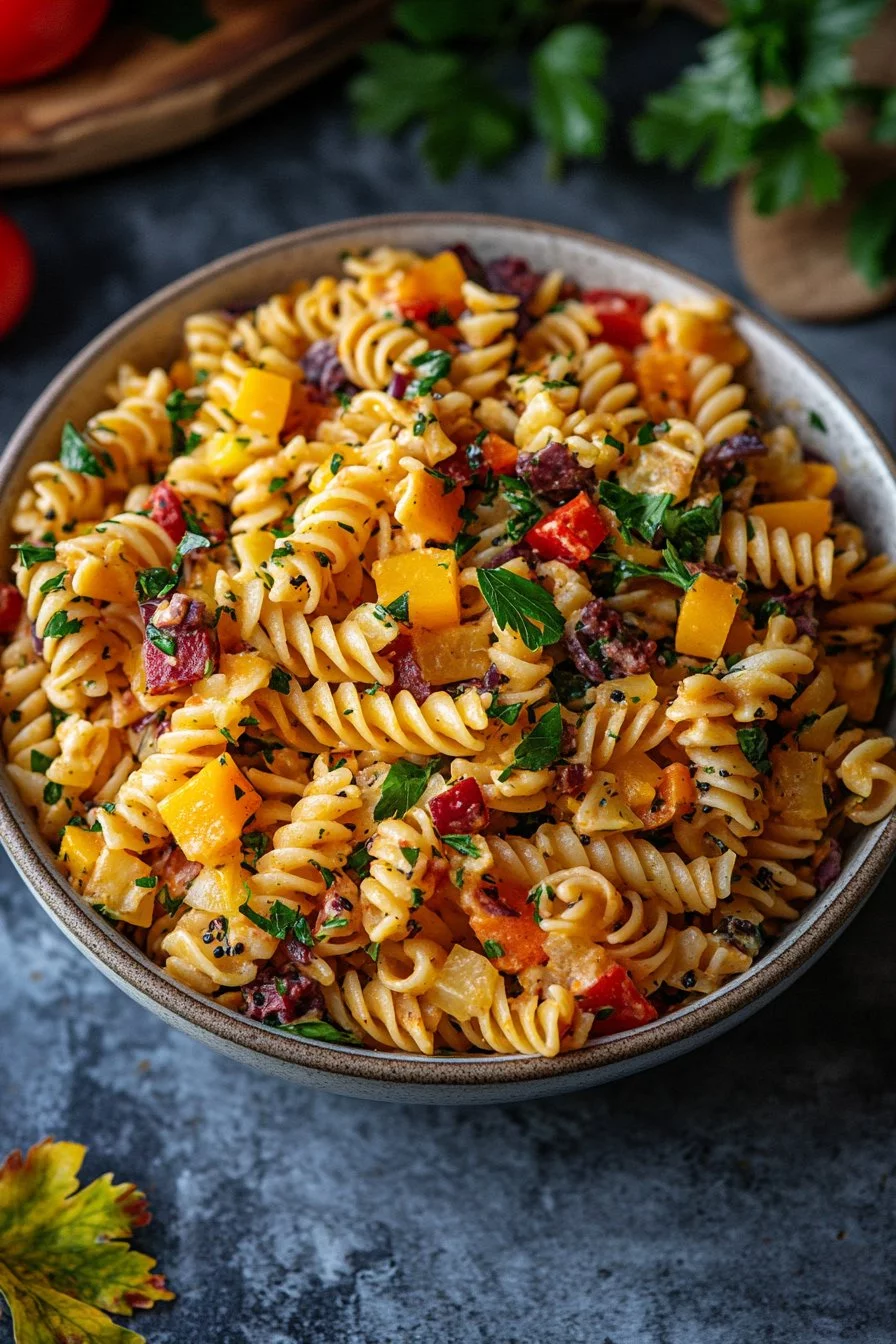 Insalata di Pasta del Raccolto dell'Autunno