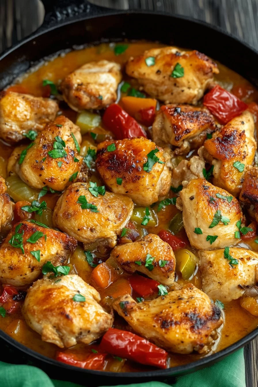 Pollo alla Basca Cookeo