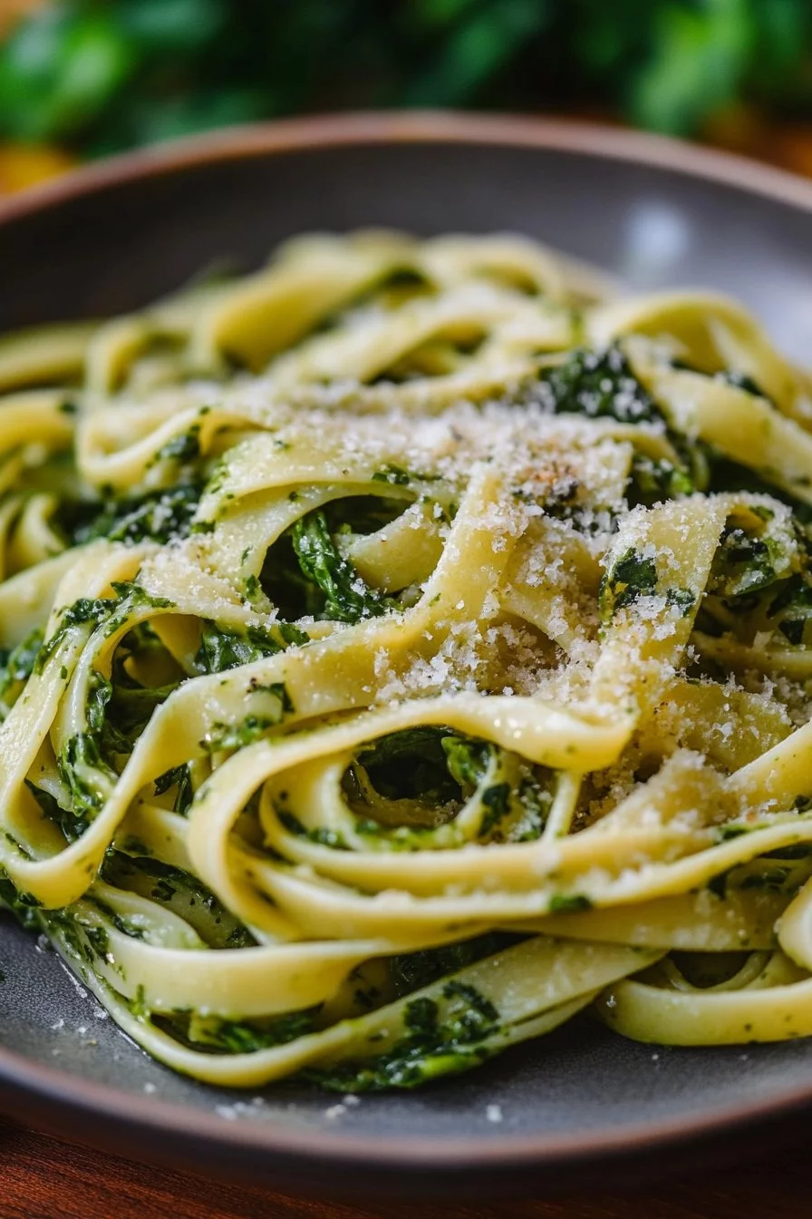 Pasta fresca agli spinaci