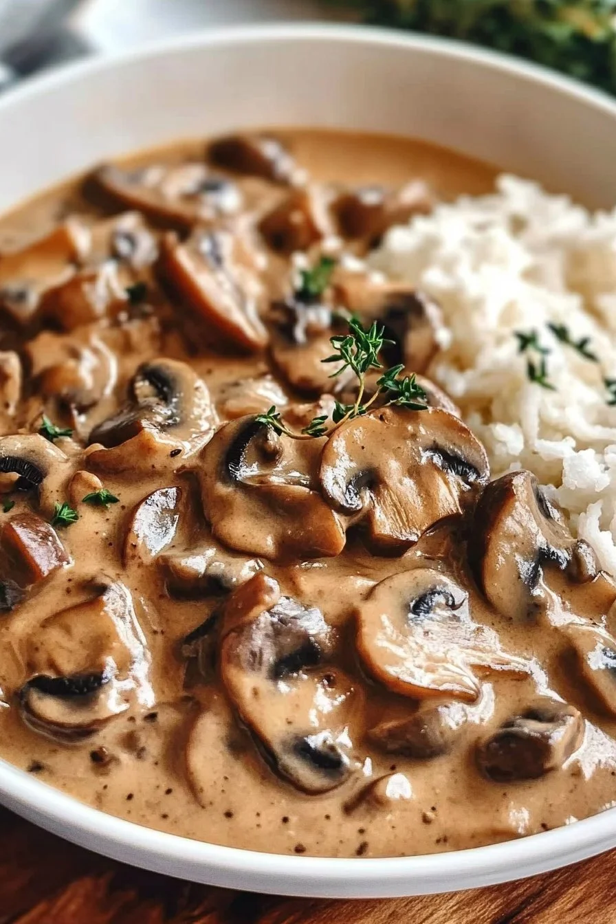 Stroganoff di Funghi