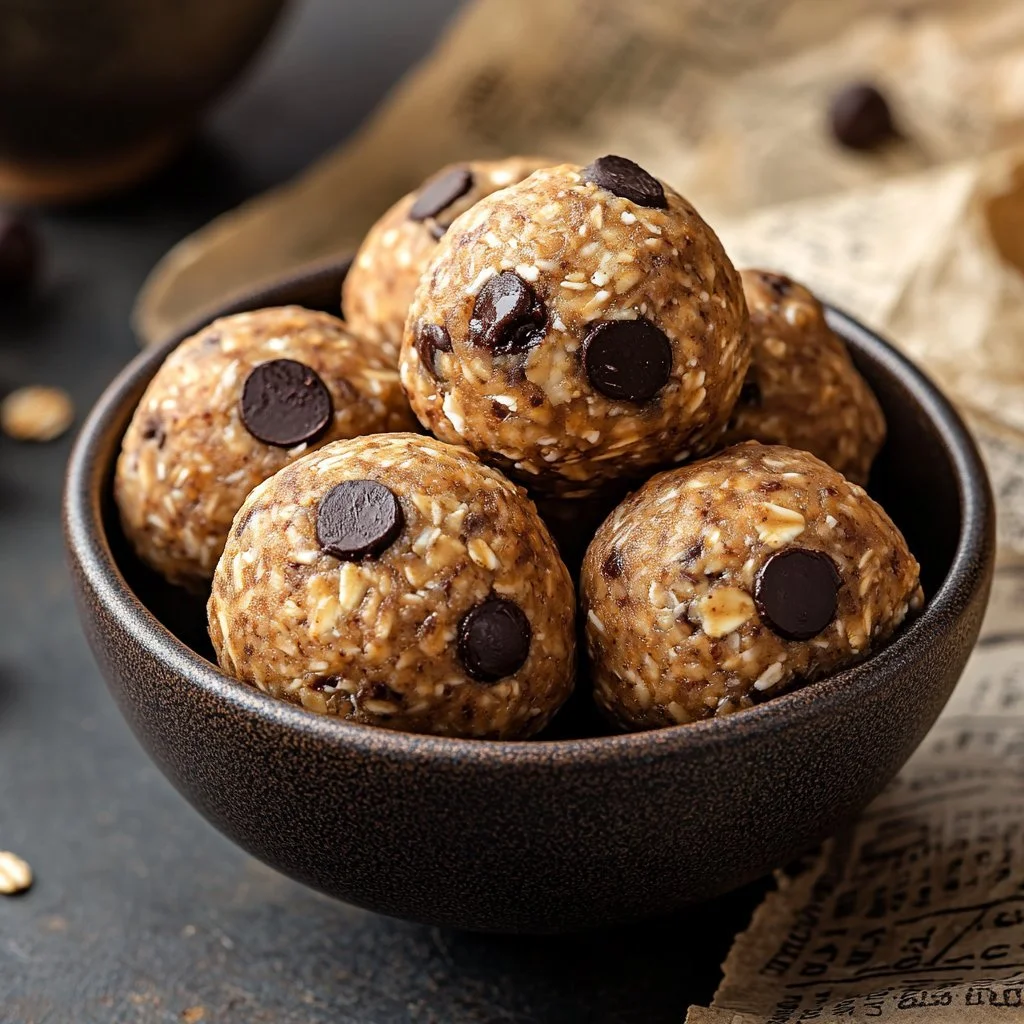 Bocce energetiche facili e veloci pronte da servire, ricche di ingredienti salutari.