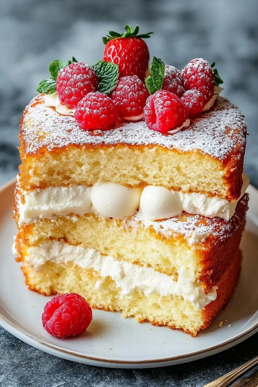 Torta ai 3 yogurt e 2 uova
