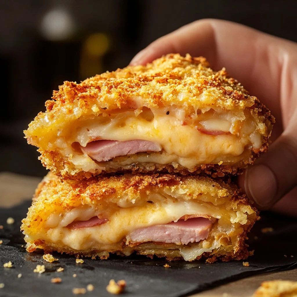 Cordon bleu fatto in casa con pollo e prosciutto, ricetta italiana