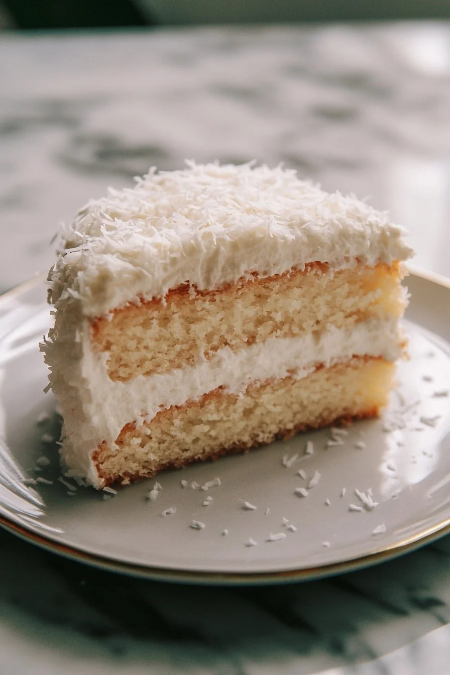 Torta Mousseline al Cocco