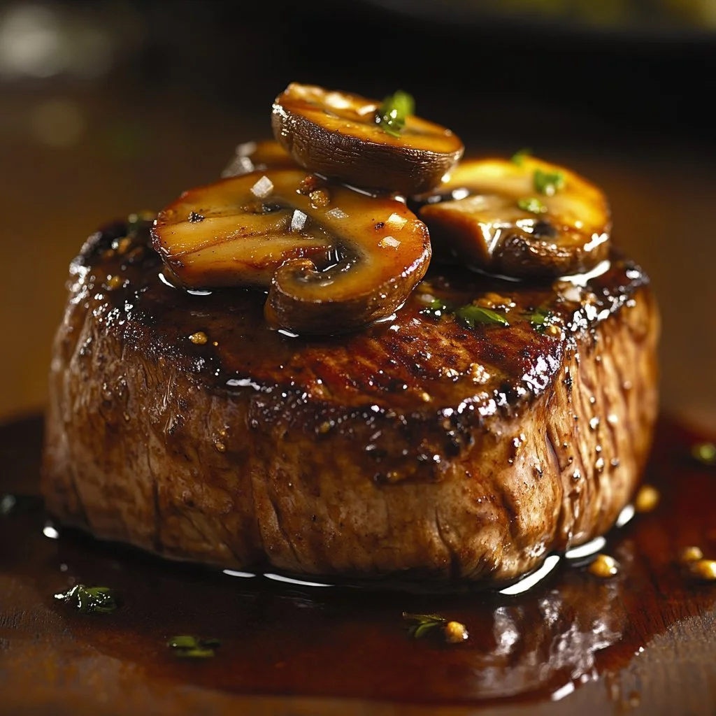 Filetto mignon al Boursin con funghi freschi, un piatto gourmet