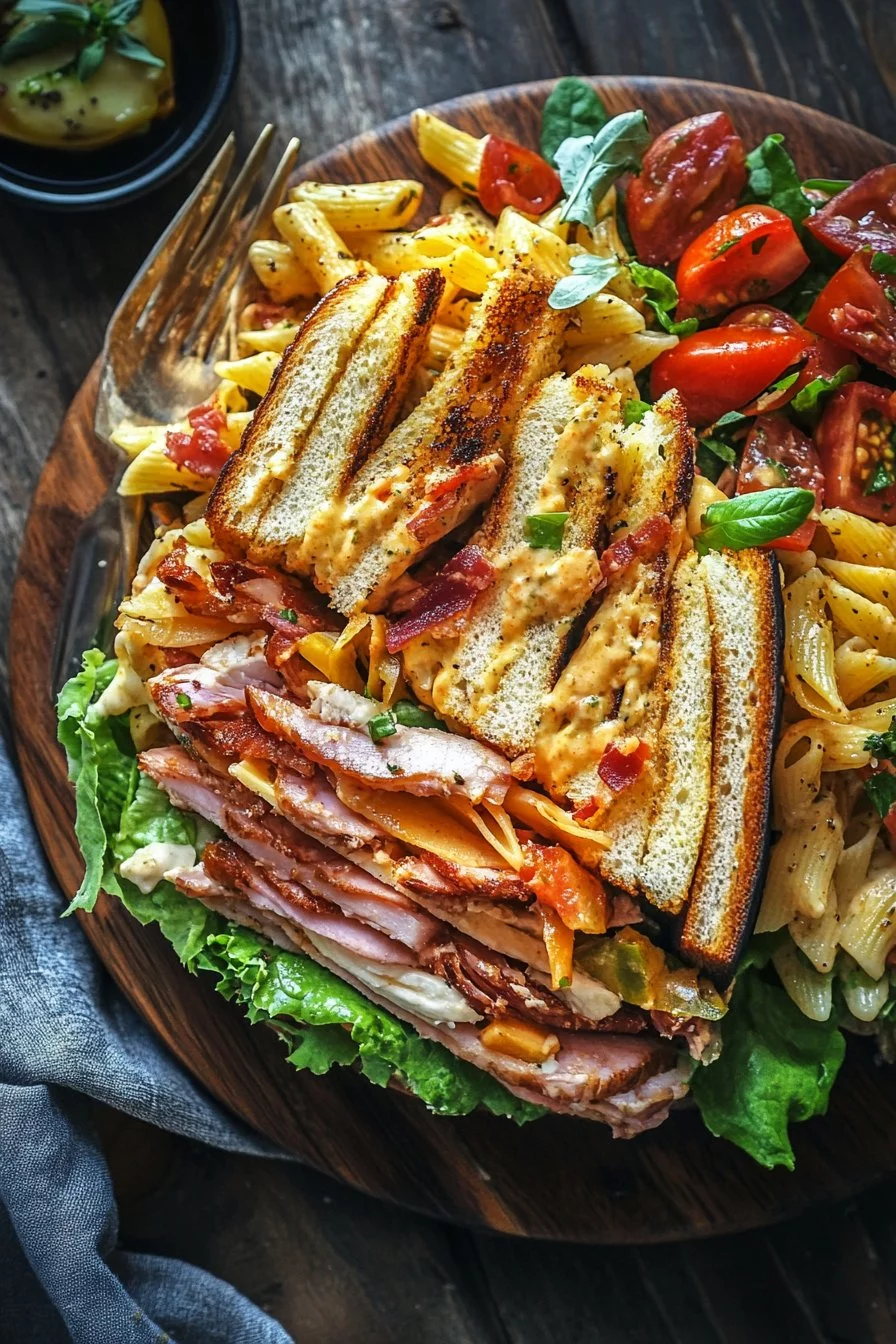 Insalata di Pasta al Club Sandwich