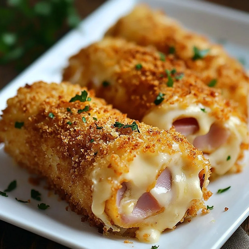 Involtini di Pollo preparati con ingredienti freschi e saporiti