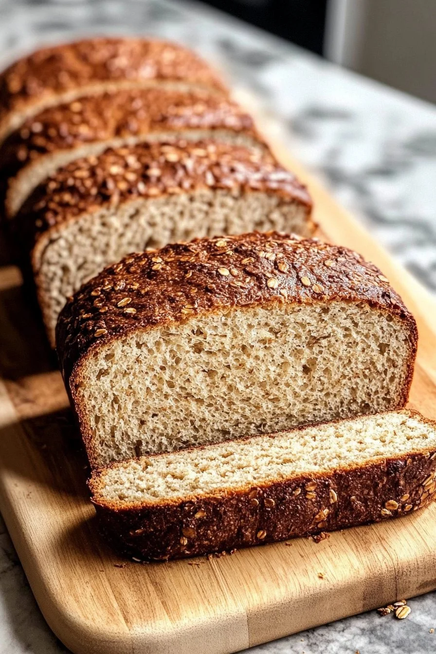 Pane senza glutine con fiocchi d'avena