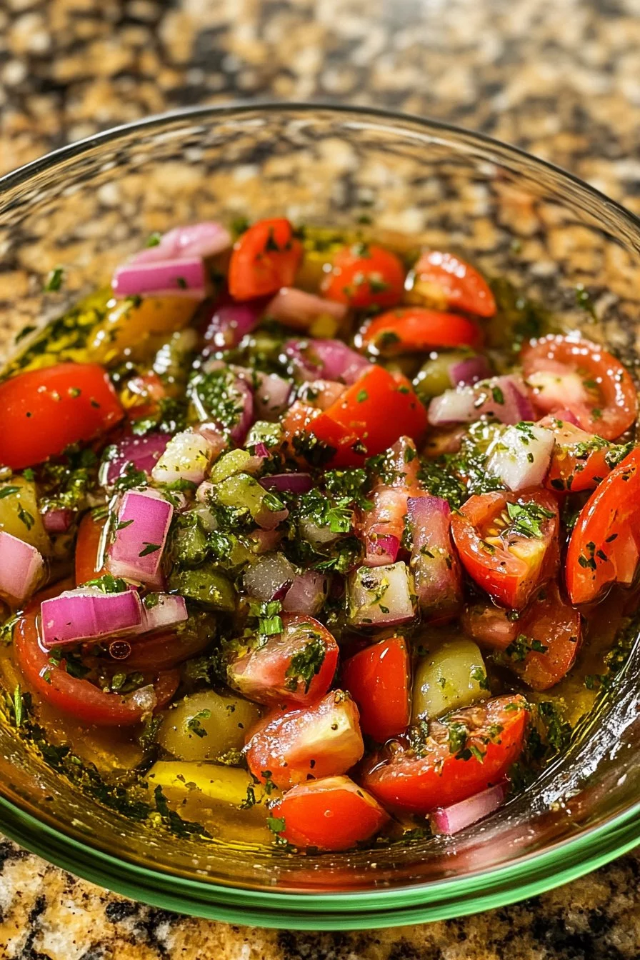 Vinaigrette per insalata di pasta