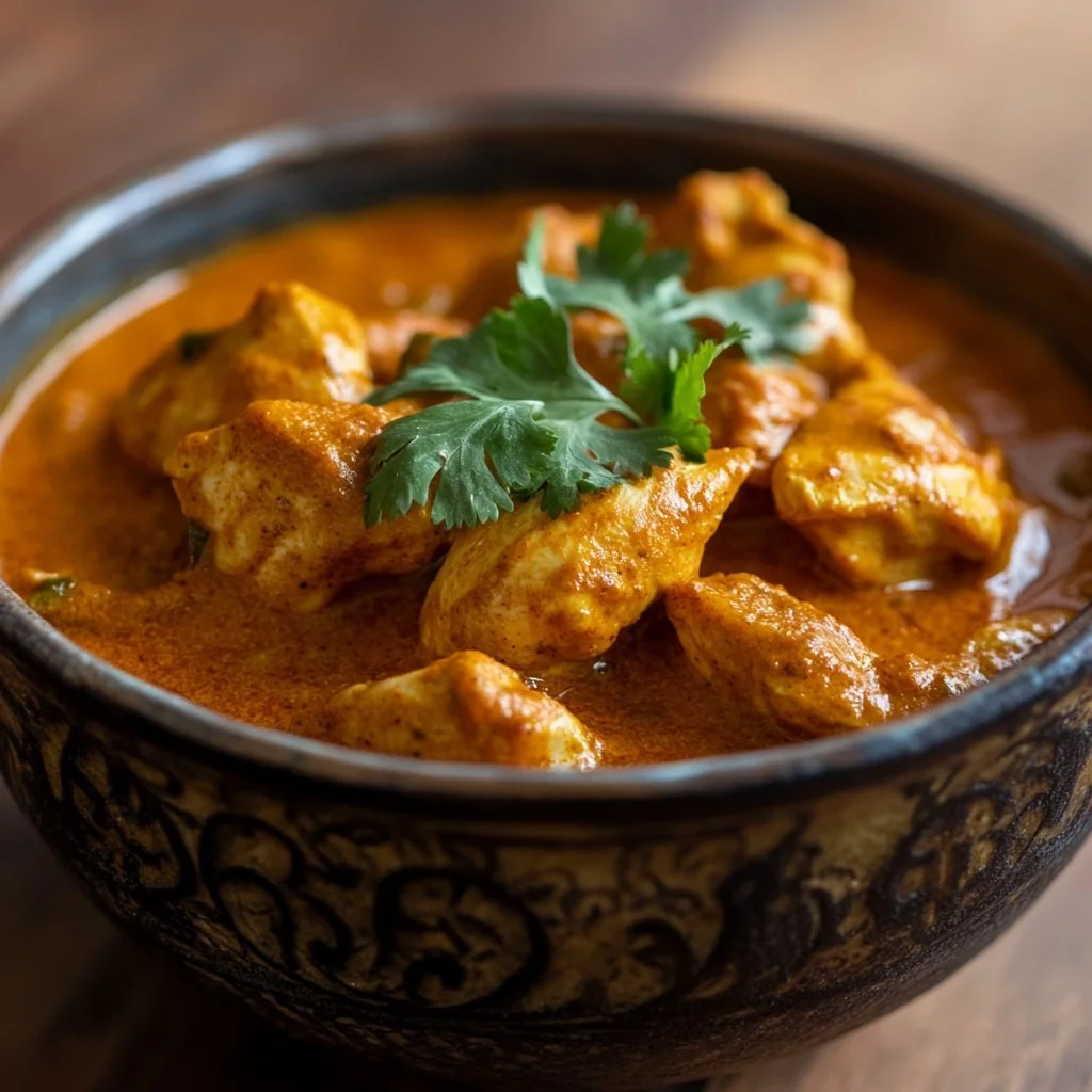 Pollo al burro di arachidi in una deliziosa ricetta italiana