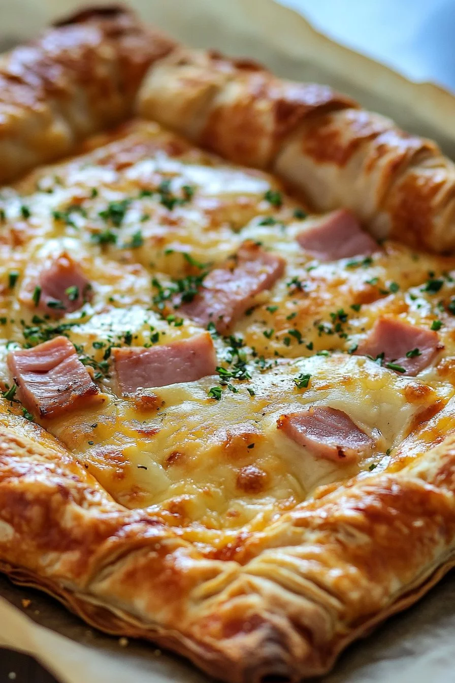 Galette prosciutto e formaggio