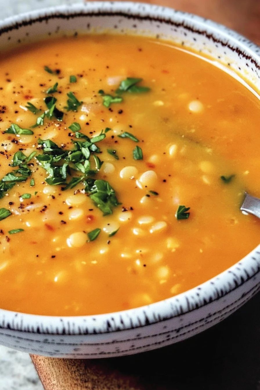 Zuppa di lenticchie rosse
