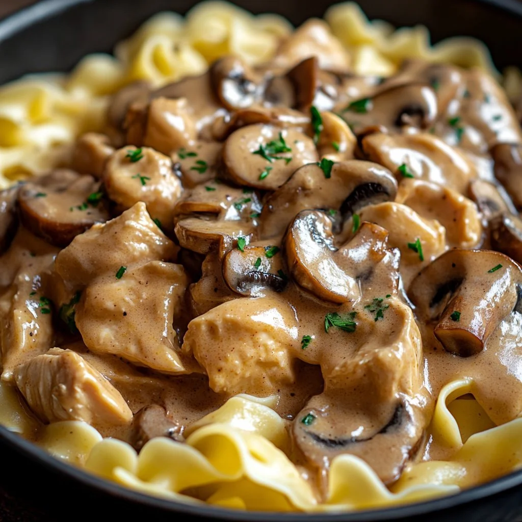 Strascicati di pollo ai funghi - ricetta deliziosa e facile