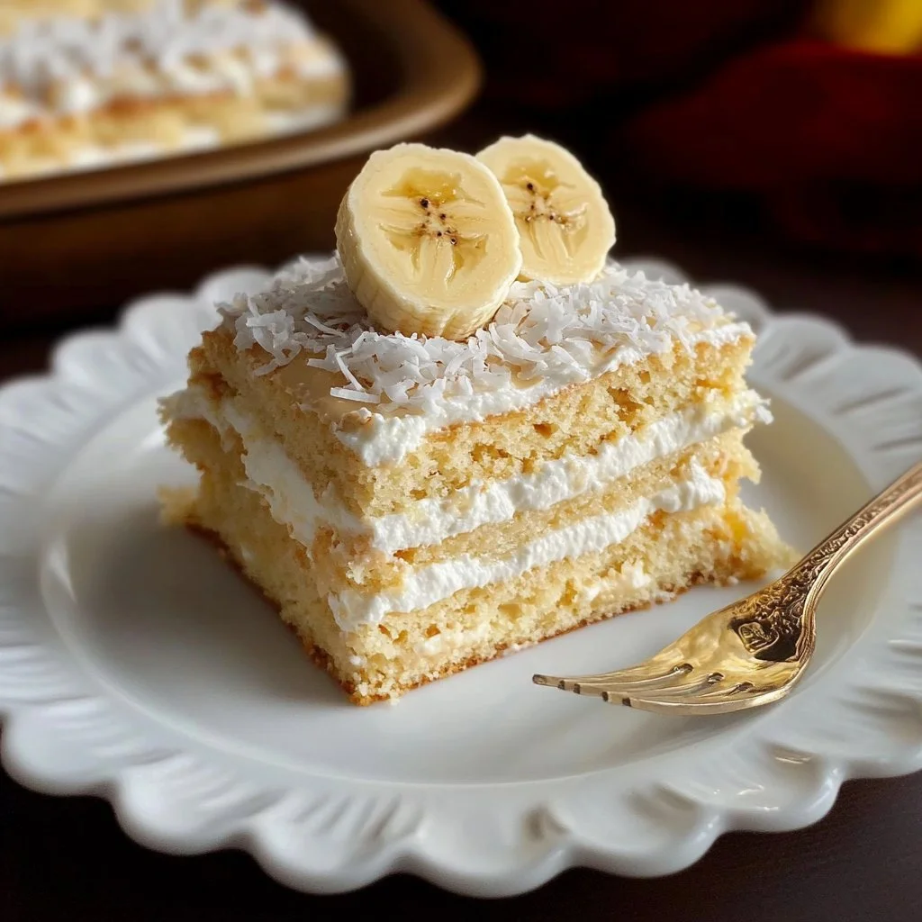 Tiramisù al Cocco decorato con cacao e scaglie di cioccolato