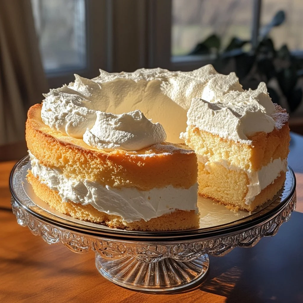 Torta Nuvola della Nonna - dolce soffice e goloso