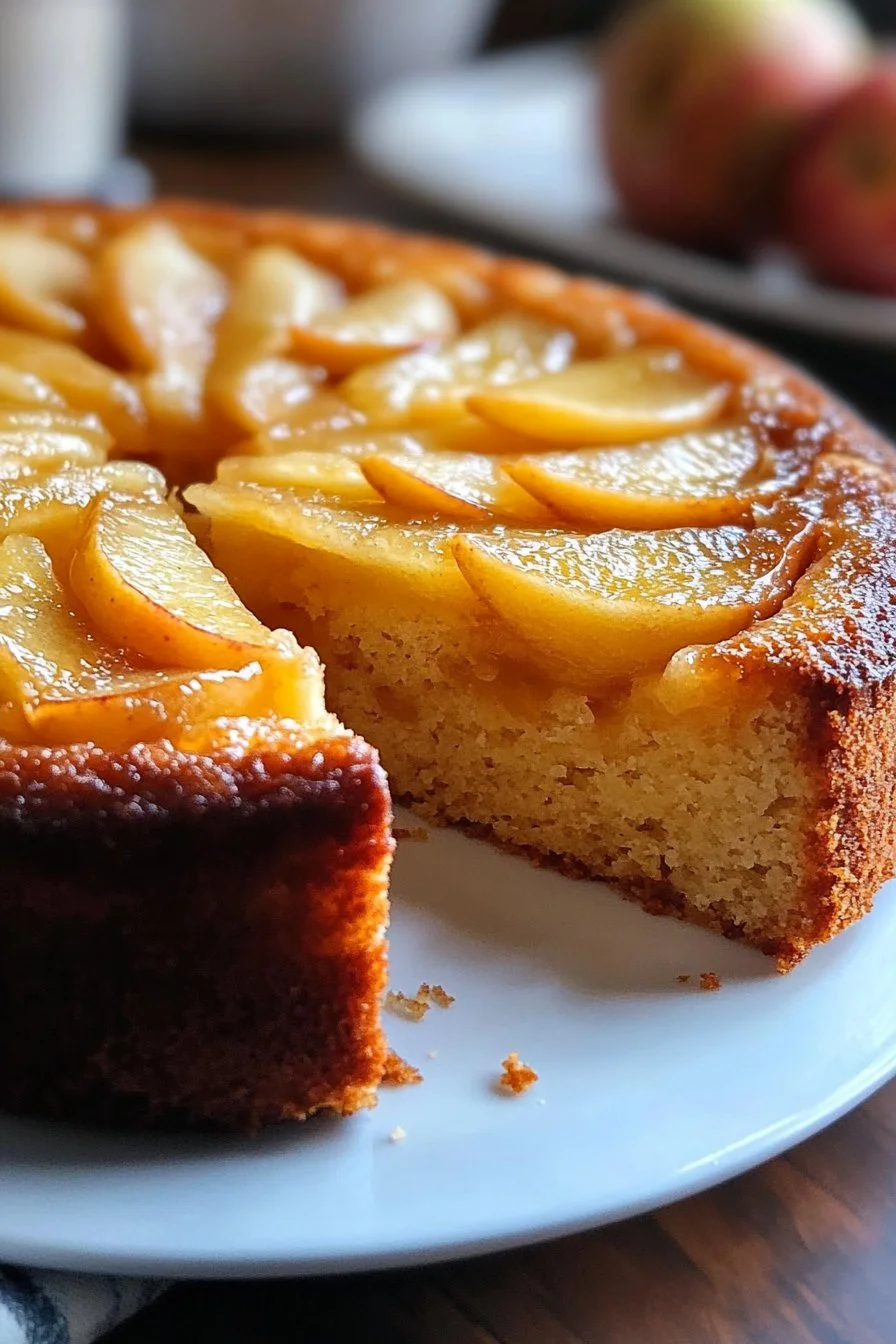 Torta invisibile di mele