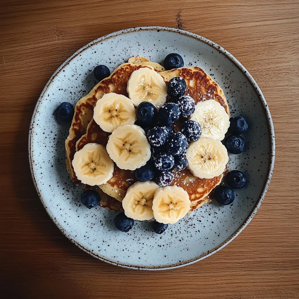 Barattolo di yogurt d'avena con frutta fresca