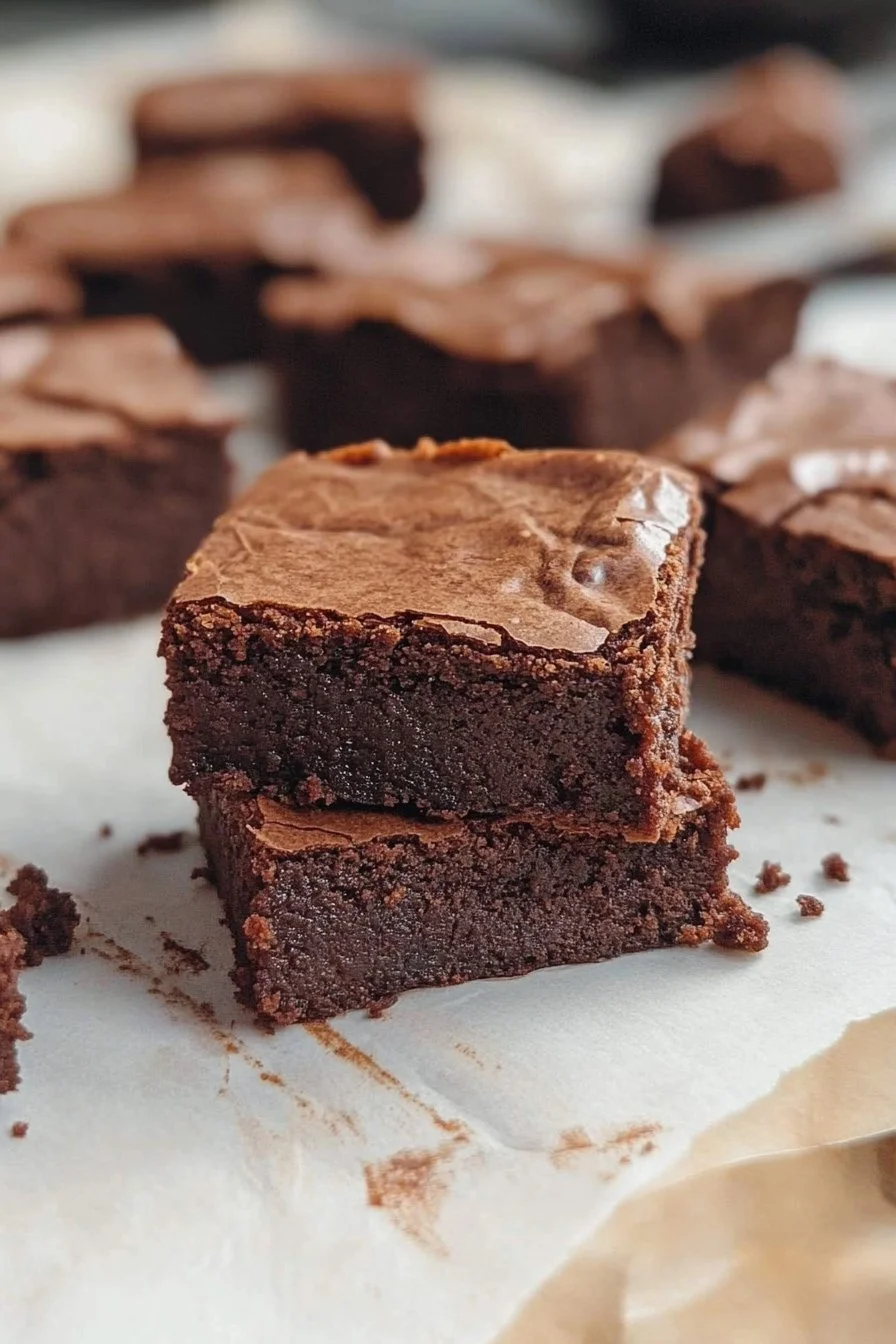 Brownie di patate dolci