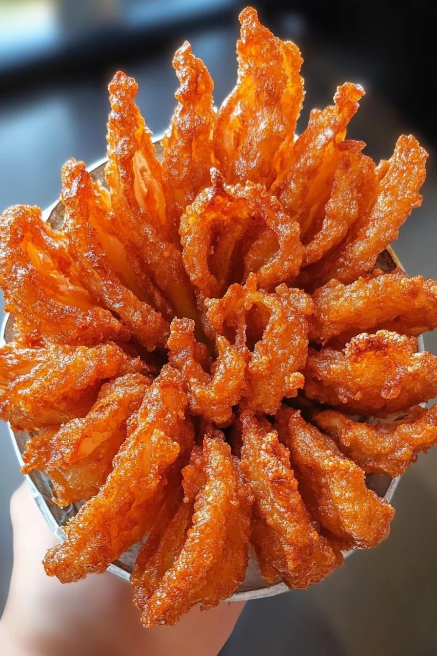 Cipolla Fritta Croccante nella Friggitrice ad Aria