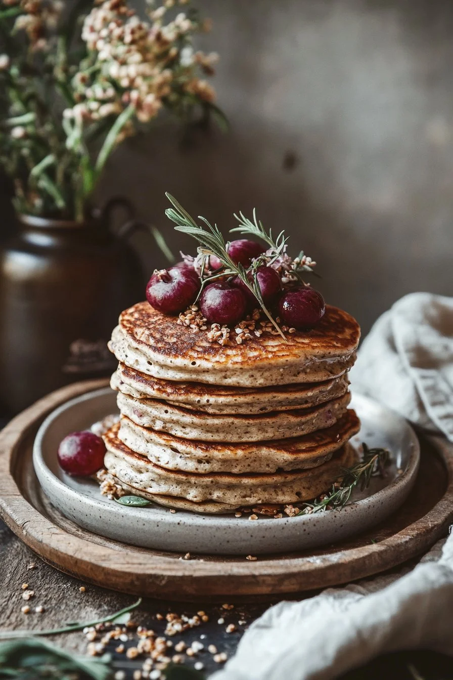 Crêpes salate di grano saraceno e psillio