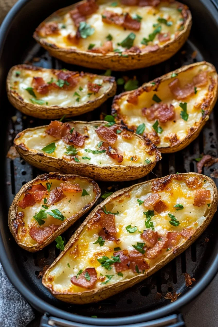 Crostini di patate in friggitrice ad aria