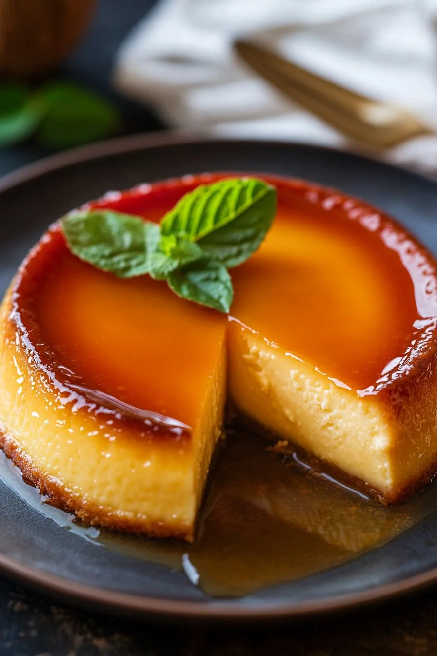 Flan di cocco delle Antille