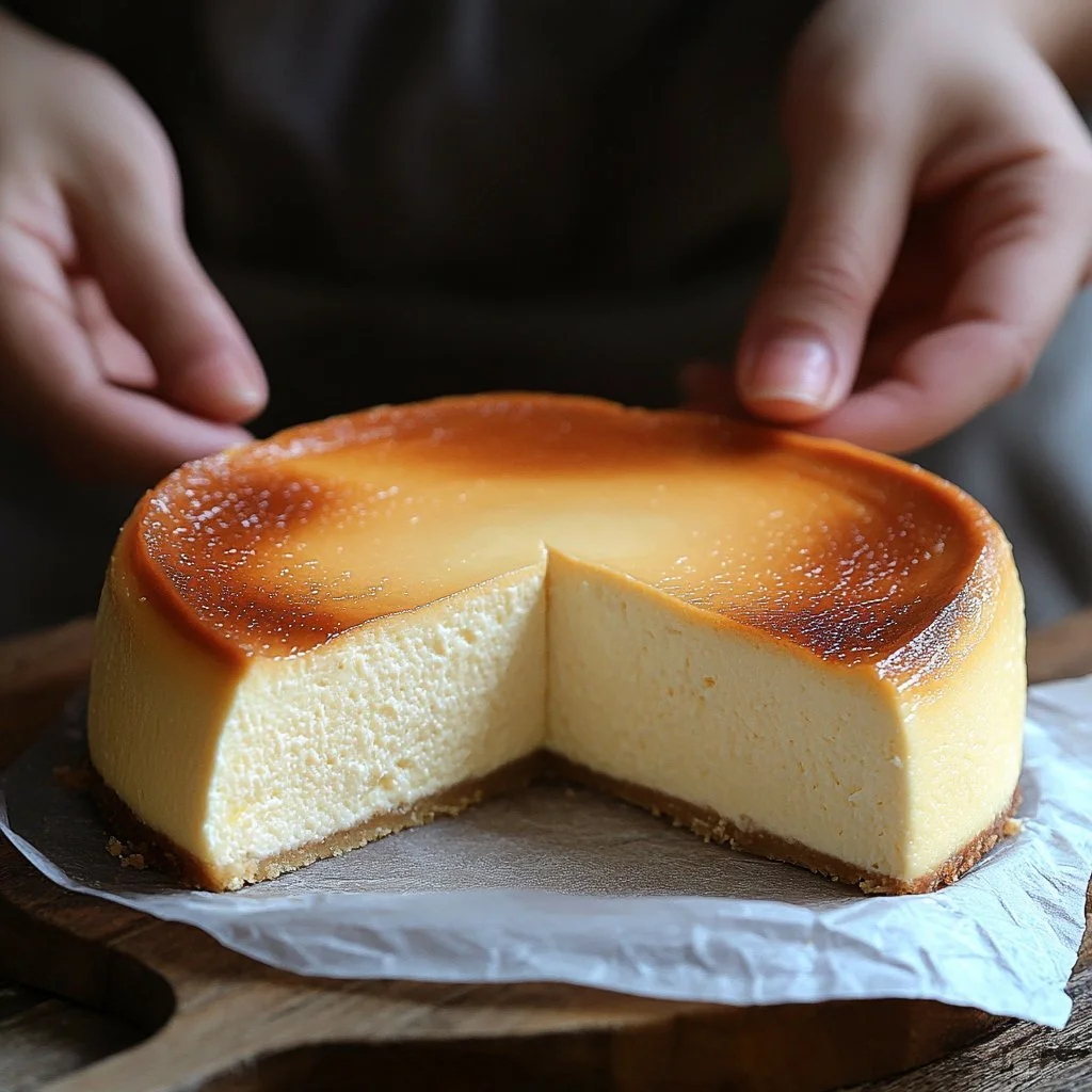 Flan Pâtissier alla Vaniglia su un piatto decorativo
