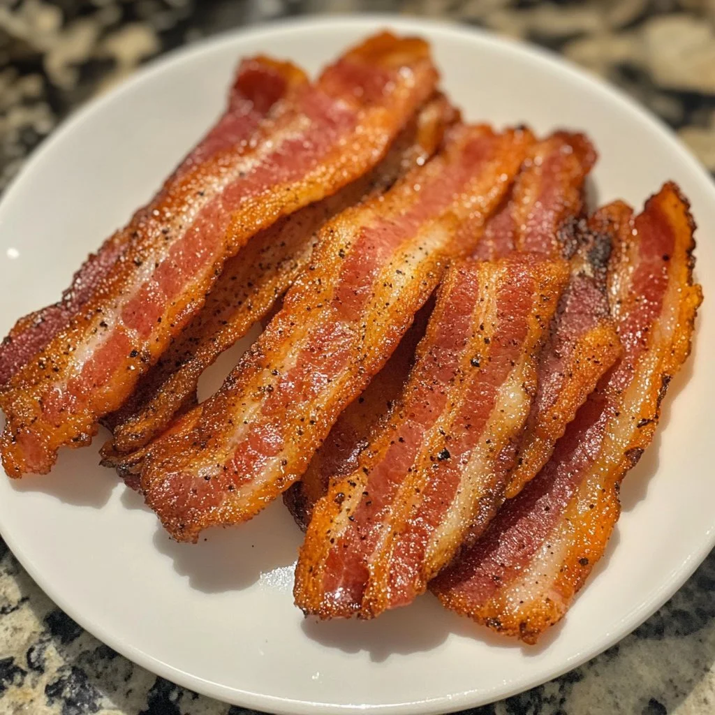 Lardo cucinato nella friggitrice ad aria, croccante e delizioso