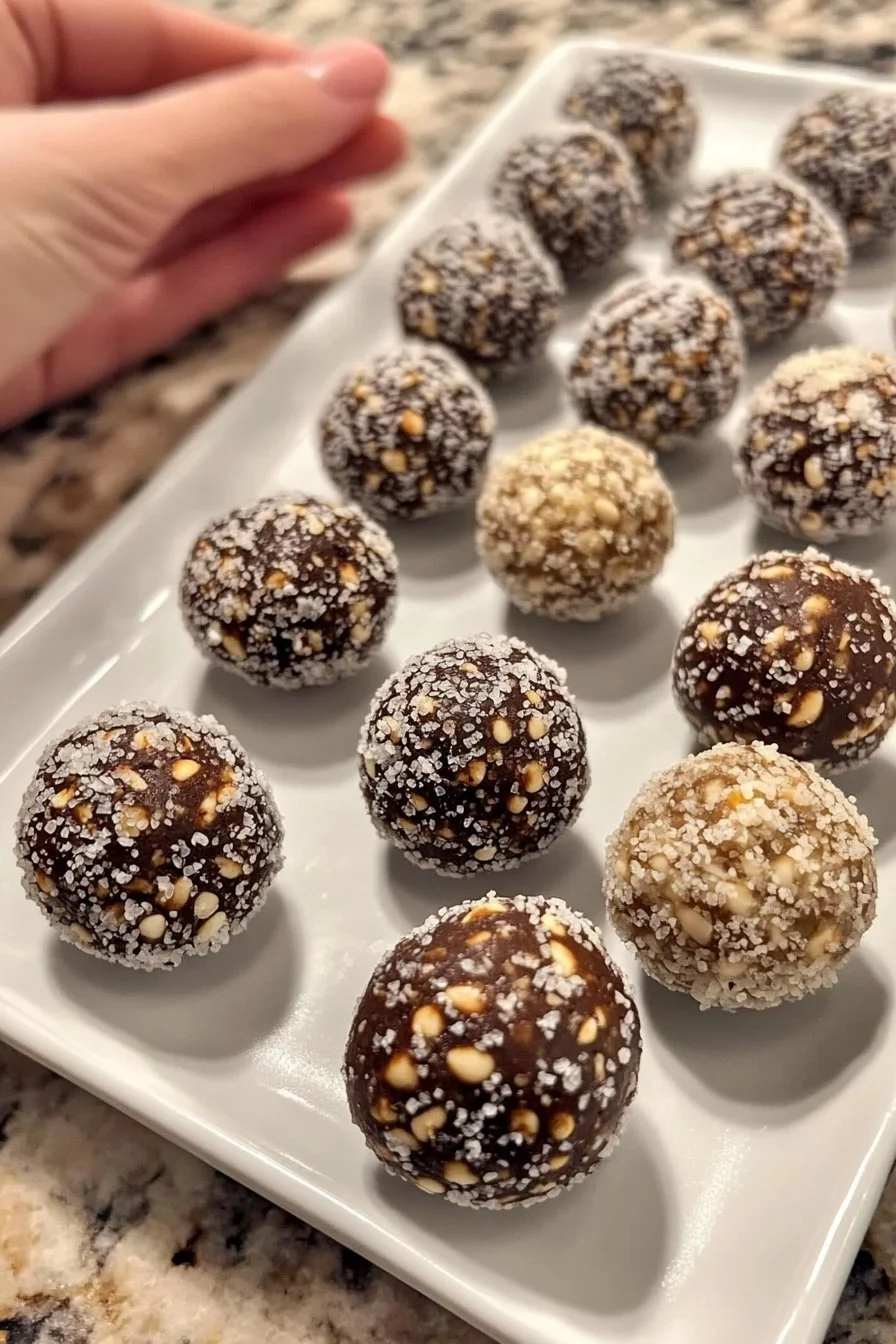 Palle di energia ispirate a Ferrero Rocher